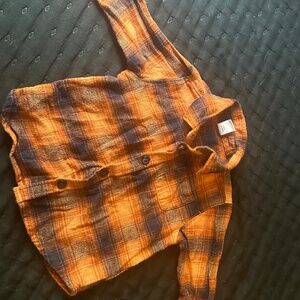 6-12 month Little Boys Flannel